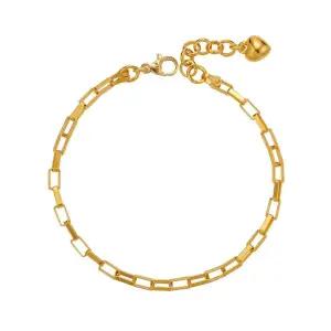 갤러리아 여자 순금 팔찌 체인 큐브 금 24K 7.5g 18K장식