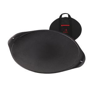 만타 그리들 플랫 29cm 무쇠 주물 캠핑 인덕션 소형 바베큐그릴 그릴팬