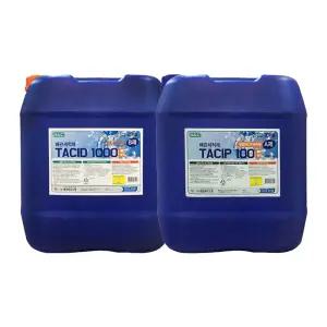 배수구 세정제 TACID-100 TACIL-1000 A 20kg 기름때 오염 하수구 배관 막힘 악취 제거