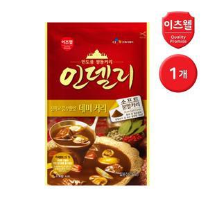 CJ이츠웰 인델리 데미커리 1kg 1개 / 대용량 카레가루