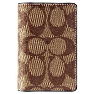 코치 ID 시그니처 카드지갑 CJ753 QBKHA