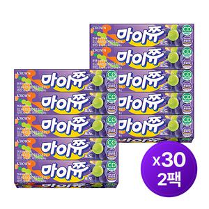 크라운 마이쮸 포도(44gx30개)