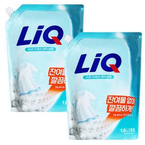 애경 리큐 프레쉬 드럼용 1.6l 2개