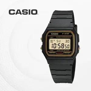 카시오 CASIO 남여공용 우레탄 빈티지 전자 손목시계 F-91WG-9Q