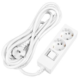 홈365 국산 과부하차단 멀티탭 2구 7m / 16A 접지 절전