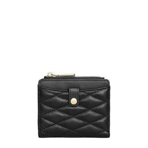 [RG5LN252]블루마운트 양가죽 퀼팅 여성 카드지갑 반지갑