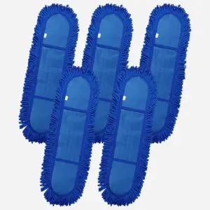 극세사 칼트 리스킹 걸레 60cm 블루 5p