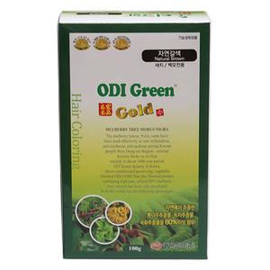 천연 오디그린 샴푸 염색약 약국용 새치 흰머리 뿌리 셀프 간편 순수 염색