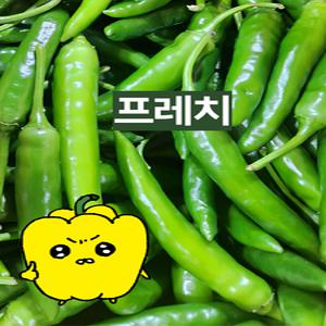 프레치 국내산 매운고추 청량 땡초 청양고추 500g