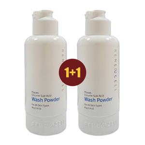 르네셀 플라센 엔자임 서브 애씨드 워시 파우더 80g 2개 클렌징파우더 모공 노폐물 케어
