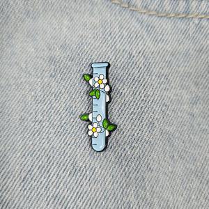 BC801 비이커 비커 데이지 화학 과학 빼지 뱃지