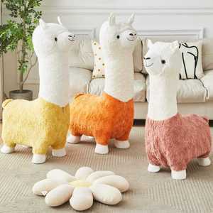 알파카스툴 인테리어스툴 1인용의자 동물모양 체어