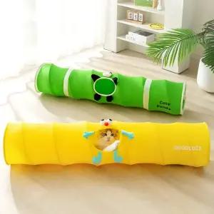 가또나인 고양이 봄봄 메쉬 접이식 터널 숨숨집