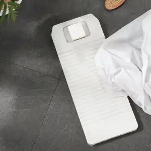 튼튼 화이트 사각 모던 욕실 손빨래 비누받침 빨래판/빨래/판/가정/다용도/빨랫판/세탁/손세탁/손세탁판