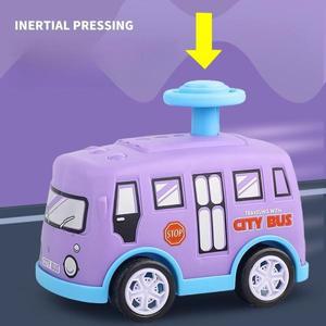 자동차 다이캐스트 모형 미니카 장난감 리바운드 관성 누르는  비행기 버스 택시  실내 부모자녀 상호 작