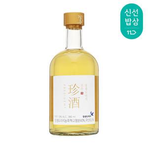 [품질보장] 24년추석 대통령선물주 장생도라지 진주 13도 380ml 약주