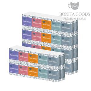 보니타굿즈 미니 포켓티슈 3겹 10매, 60팩