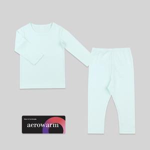 오아이비 유아동 에어로웜 소프트 기모 기능성 발열 내의상하 _ 그린