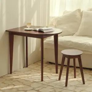 [무료배송]이노센트 씬 원목 반원 식탁 테이블 800 i104685