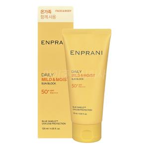 엔프라니 데일리 선블록 120ml SPF50+ PA++++ 페이스 바디겸용 선크림