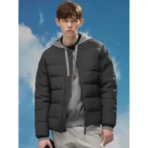 [하프클럽/]남성 헝가리 허그    머플러 세트(다크그레이)