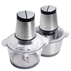 신일 2L 멀티 만능 다지기 분쇄기 마늘 탈피 박피 400W 고성능모터 4중스텐칼날 2종용기 26FM