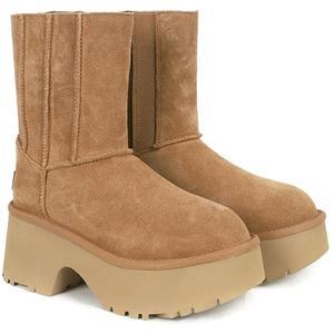 [UGG][정품] 어그 UGG 여성 클래식 트윈 심 뉴 하이츠 체스트넛 (1158313-CHE)