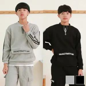 주니어클라쓰 액티아노락기모티셔츠 주니어의류 초등학생옷 맨투맨 주니어티 남아 여아