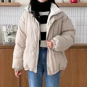 [올리비에스클로젯]리버시블 양털안감 패딩점퍼_O2111PD607D