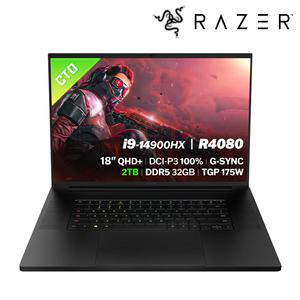 Razer 노트북 Blade 18 14Gen R4080 QHD 인텔 i9 / 램32G / NVMe SSD 2T / 윈11홈 CTO