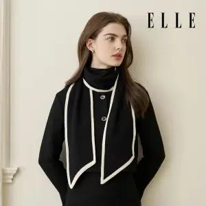 [정상가 30000원] 엘르 굿솔리드 니트 롱 머플러 SE14MX318