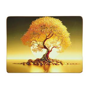 석양호수위 돈나무 거실 현관 벽장식 그림 액자 슬림형 소 부자되는 풍수지리 인테리어