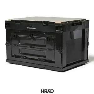 헤이릴렉스캄다운 캠핑 V2 폴딩박스 블랙 HRXDFDB2-BK