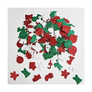 크리스마스 카드 만들기 재료/EVA스티커 반짝이 약 500개