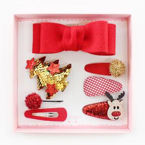 레드앤골드 헤어핀세트