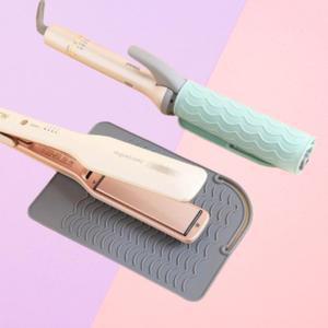 고데기 실리콘 받침대 휴대용 패드