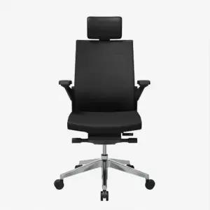 (시디즈 T55 리뉴얼) 시디즈 T80 컴퓨터 책상 의자 천연가죽 (HLDA)