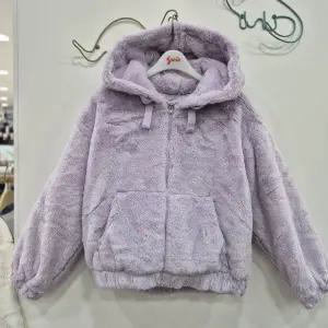 [소이]바이올렛 밍크 패딩 후드 점퍼 23W 0158 VI_GJA
