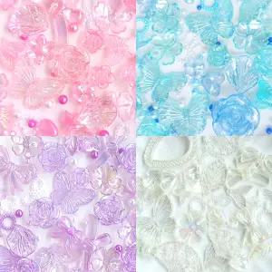 데코덴 파츠 랜덤믹스 50g 탑꾸 재료 비즈 부자재 폰케이스