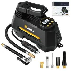AWAY 타이어 공기압주입기 / 차량용 에어펌프
