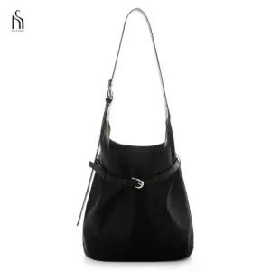 [론칭가 88,000원] 맥끌라니 벨티드 나일론 버킷백