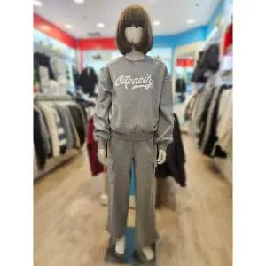 [에꼴리에] 세이브존03 겨울 여자 삥줄포인트 상하복 kyy24D1751-1752-GY (S28452567)