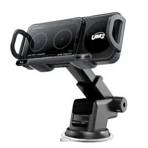 차량용 고속 무선 충전 거치대 오토 슬라이딩 갤럭시폴드 플립 거치 가능 맥세이프 지원