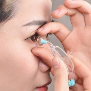 렌즈 끼는 빼는 도구 집게 흡착봉 뽁뽁이 하드 소프트 드림 콘택트 랜즈 도구 끼우는 넣는 착용 석션 기구 케이스 세트 제거봉 핀셋