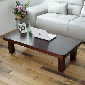 솔향 소나무원목 좌탁 소파테이블1000