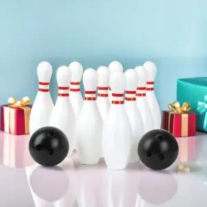 캐스B 스포츠 점보볼링놀이 장난감 세트 볼링핀 볼링공 재미있는 실내 공놀이 유아 어린이