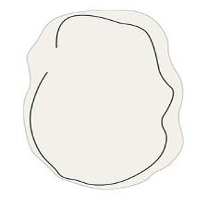 비정형 구름러그 대형카페트 구름 타프팅 카페트 디자인 사계절 쇼파 아이보리(1) 초대형