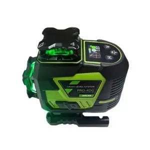 [신콘] PRO-4DG / 4D 그린레이저 레벨기 리튬배터리 LCD화면 3단계 밝기조절 방진방수 (P5000 II 동일사양)