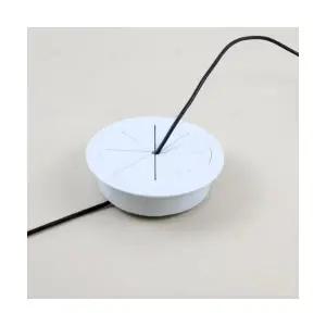 대형 고무 전선 캡 상판마개 컴퓨터 사무용 테이블 책상 타공 마감캡 전선정리 구멍 커버캡