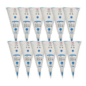 식물성 온탑 휘핑크림 240g 삼각짤주머니 12개 케익만들기